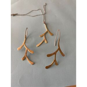 Sterling set earrings pendant